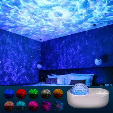 décoration ciel étoilé au plafond de la chambre à coucher